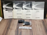 各種取扱説明書とメンテナンスノートとスマートキーが付いています。
