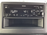 CDチューナー搭載。外部入力対応としてアナログ音声端子があります