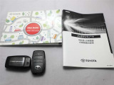 取説・メンテナンスノート・スマートキーの3点セットです。