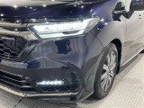 LEDヘッドライトです。デザイン性がよくとても明るいので、夜間の走行や悪天候でも安心です。しかも長寿命!