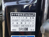 標準タイヤサイズです。ご参考に!