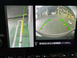 停車時にはサイドブラインドモニターに切り替えて、左前方の状況もすぐに確認できます