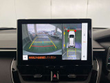 駐車が苦手な方も全方位モニターがあれば安心です♪車を上から見下ろしたような映像で、駐車がしやすくなります。
