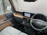 広々とした視界を体感できます。運転が楽しくなりますね。
