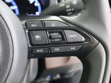 レーダークルーズコントロール(全車速追従機能付)付きです。車速に応じて追従支援してくれるので、ロングドライブも快適です。詳細は販売店スタッフまでおたずねください。