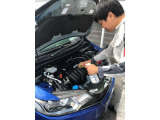 エンジンルームをご覧ください!!当店の車両はパッと見えないエンジンルームもきちんと清掃いたします。