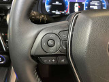 ハンドルのボタン操作でオーディオ等がコントロール出来ますので、利便性だけでなく事故防止にも繋がりますよ!