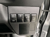 ヘッドライト光軸上下調整機能付き車両です。各種スイッチ部