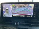 舵角センサーが付いていますのバック時は後退方向がわかりやすくなっています。