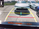 バックカメラ付き♪車庫入れ、バックでの駐車時に後方が見える事での安心感は大きいです☆一度装備したら外せなくなるアイテムです♪