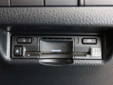 ETC車載器付きです。高速道路の料金所もスムーズに通過できます。