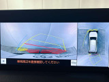 パノラミックビューモニター付き!見えない車の周りを確認することができす。