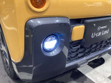 フォグランプがクールな印象です