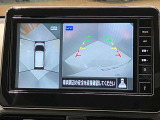 【アラウンドビューモニター】車を上から見下ろしているかのような映像で周囲の状況がひと目で確認、狭い駐車場に駐車するときも安心です♪♪障害物などがあると警告音がなりますので安心して駐車が出来ます★