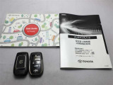 取説・メンテナンスノート・スマートキーの3点セットです。