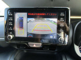 バックガイドモニターで、後方を確認しながら安心して駐車することができます。運転初心者も熟練者も必須の機能ですよ!
