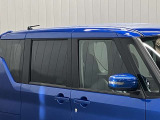 プラスチックバイザーがない分デザインもすっきり★洗車の時の窓拭きもラクラクです!
