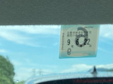 次回の車検日になります。こちらのステッカーをご確認ください。
