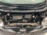 とっても綺麗なエンジンルームです♪お買い上げの際は日産整備士がメンテナンス整備を実施してお渡し致します☆