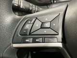 ステアリングにオーディオ操作スイッチが付いています。オーディオ画面に直接タッチしなくても操作が出来ますので、運転に集中できます。