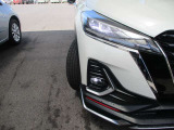 日産純正AWINエアロパーツ装着
