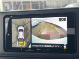 【パノラミックビューモニター】専用のカメラにより、上から見下ろしたような視点で360度クルマの周囲を確認することができます☆死角部分も確認しやすく、狭い場所での切り返しや駐車もスムーズに行えます。