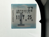 次回の車検日になります。こちらのステッカーをご確認ください。