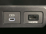 HDMI接続コネクタも装備されています♪スマホに接続すればお好きな音楽や映像も流せます!今の時代、さまざまな方法で音楽や動画を楽しめますね!