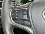 ステアリングスイッチ装備!運転しながら手元でオーディオの操作などができます。