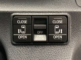 両側電動スライドドアの開閉を運転席から操作することでお子様が勝手にドアを開けてアクシデントを引き起こすのを防ぎやすくできますね!