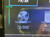 CDはもちろん DVD再生可能です。お好きな音楽を聴きながらドライブをお楽しみください。