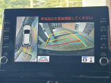 パノラミックビューモニター付きです。車両を上から見たような映像をディスプレイオーディオ画面に表示。運転席からの目視だけでは見にくい、車両周辺の状況をリアルタイムでしっかり確認できます。