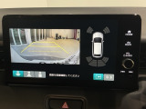 リヤカメラ表示時では視点を変更することもできます。