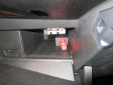 助手席前グローブボックス内にETC車載器
