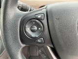 ステアリングにはオーディオ操作、クルーズコントロール操作、ディスプレイ操作など便利な機能を集中装備。