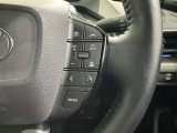 クルーズコントロール機能が付いています。 速度を設定するとアクセルを踏まなくても一定の速度で走ることができます。  高速道路ではとても便利な装置なんです。