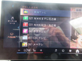 純正地デジテレビ装備です。