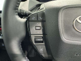 ステアリングスイッチ装備!運転しながら手元でオーディオの操作などができます。