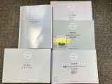 お車やナビゲ-ションの取り扱いに困ったときは、取扱説明書が付いていますので安心です、新車保証も継承します♪♪