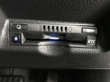 ETC車載器付きです。高速道路の料金所もスムーズに通過できます。