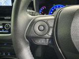 ステアリングスイッチ装備!運転しながら手元でオーディオの操作などができます。