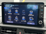 使いやすく、見やすいナビモニター。オーディオ操作もタッチパネルで簡単楽々。