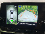 【アラウンドビューモニター】専用のカメラにより、上から見下ろしたような視点で360度クルマの周囲を確認することができます☆死角部分も確認しやすく、狭い場所での切り返しや駐車もスムーズに行えます。