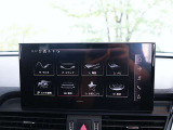 ●アウディ・マルチメディア・インターフェイスは、ナビゲーションやオーディオ機能だけでなく、車両の様々な設定が行える最先端のインターフェイスユニットです。