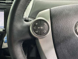ステアリングスイッチ装備!運転しながら手元でオーディオの操作などができます。