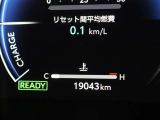 走行距離です。