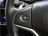 ハンドルにオーディオ操作用スイッチを備え、手を放さずに操作可能。安全性と利便性を両立しています。