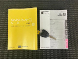 車両取扱説明書、スペアキー欠品です。ご確認の上お求めください。