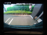 バックカメラも綺麗な映像が映されます。