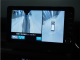 ◆マルチビューカメラシステム◆運転席から見づらい前後左右を、ナビ画面の映像で確認。見通しの悪い交差点や狭い道でのすれ違い、駐車などをサポートします。